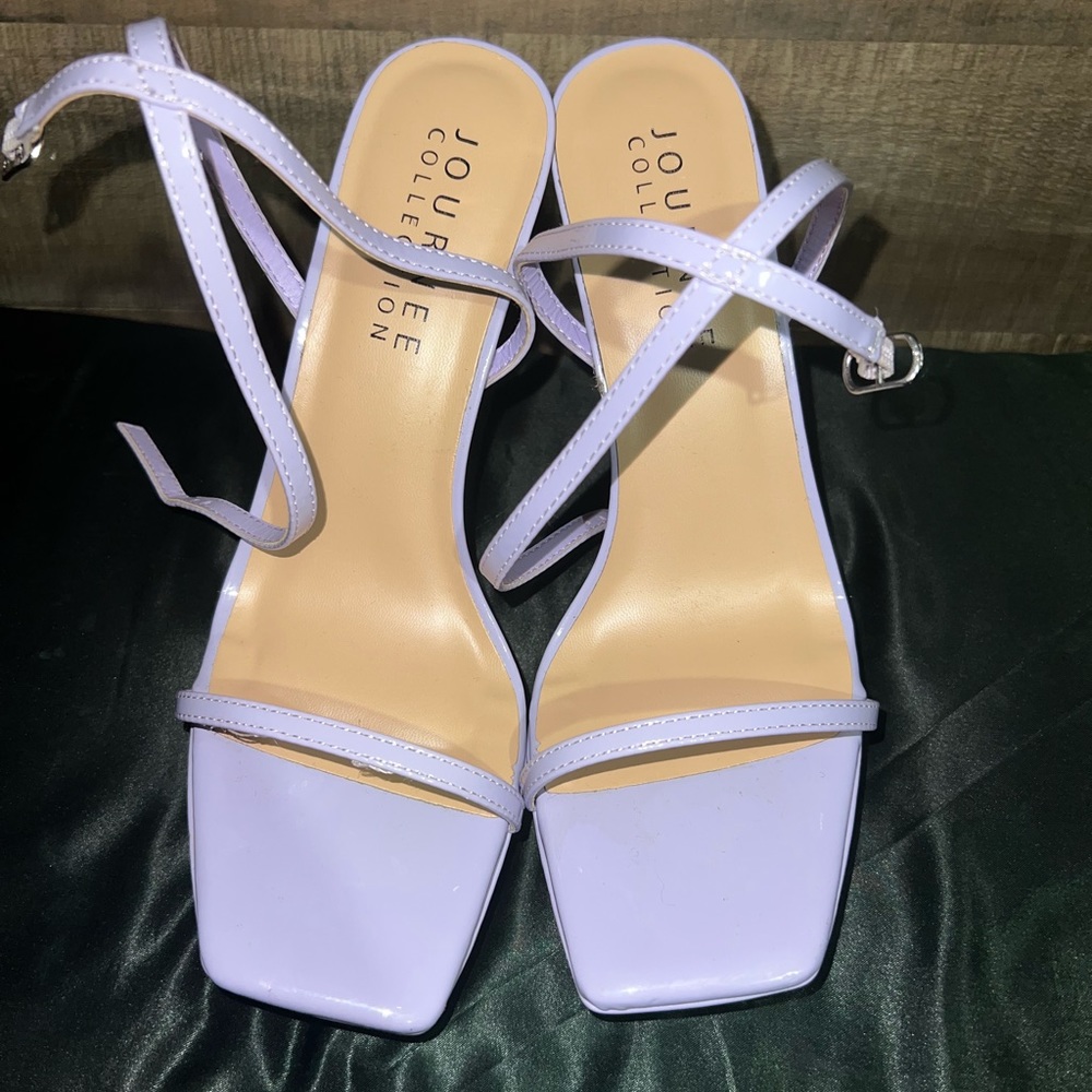 Journee Collection. Purple. Size 8.5